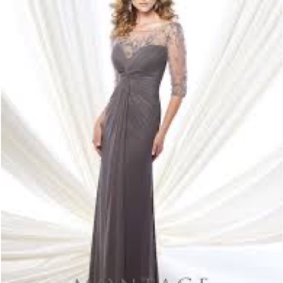 Handmade GREEN bridesmaids dress (based on the photo) - Picture 1 of 6